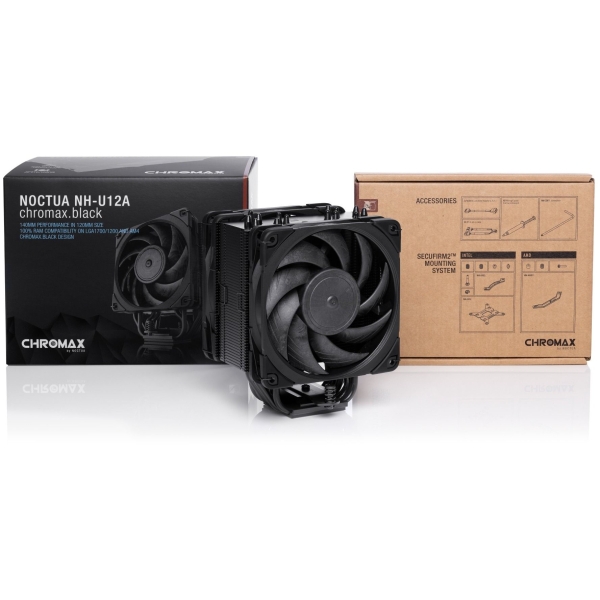 K NOCTUA Kühler NH-U12A chromax.black