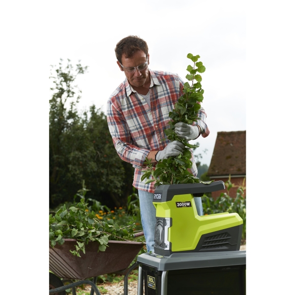 Ryobi RSH3045U 3000 W Elektro-Leisehäcksler