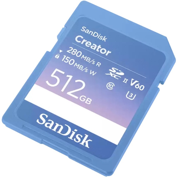 CARD SanDisk Creator SD UHS-II 512GB