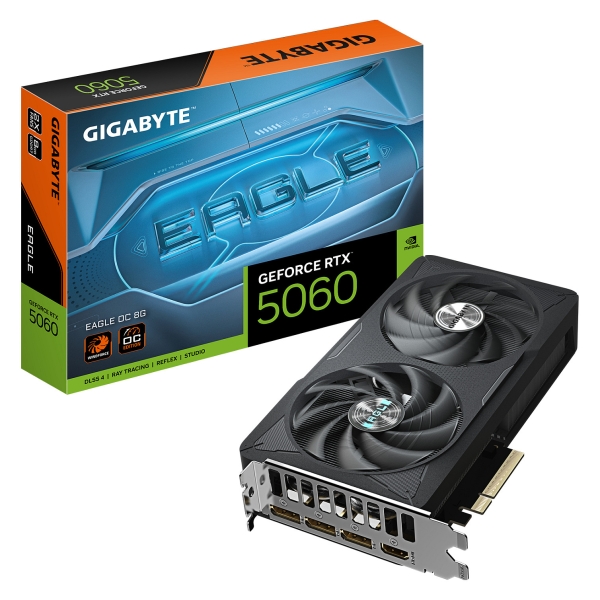 RTX 5060 8GB GIGABYTE EAGLE OC GDDR7