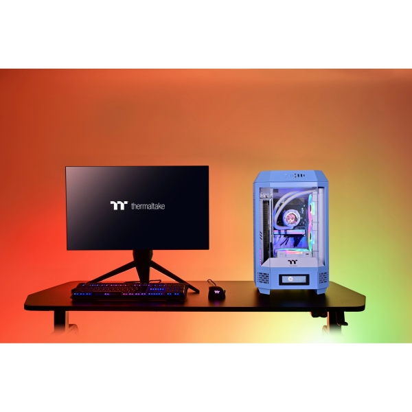 Thermaltake The Tower 250 TG Hydrangea Blue