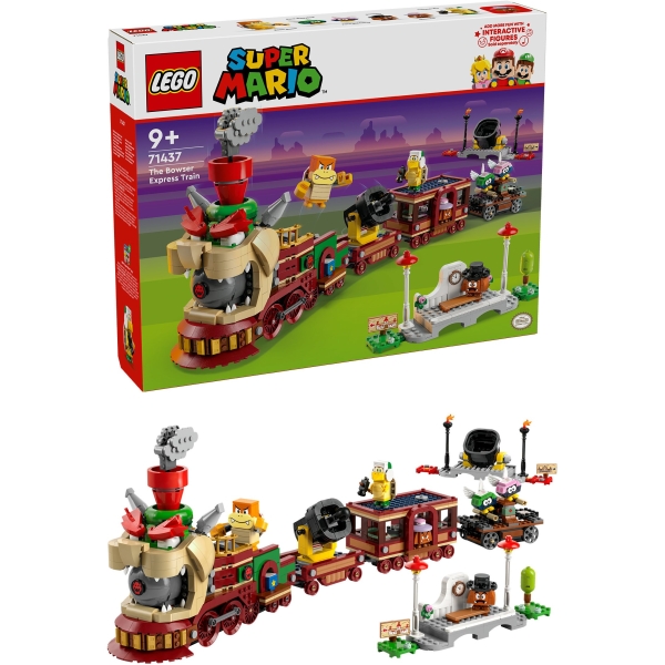 LEGO 71437 Super Mario Der Bowser-Schnellzug