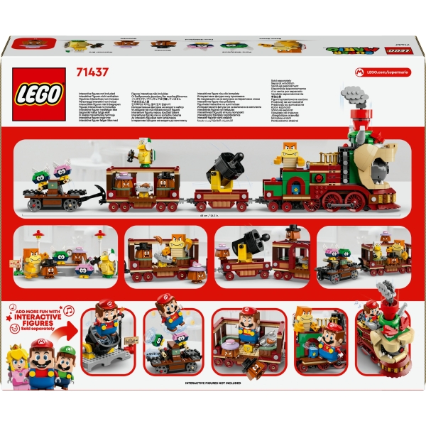 LEGO 71437 Super Mario Der Bowser-Schnellzug