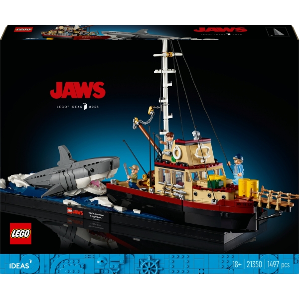 LEGO 21350 Ideas Der weie Hai