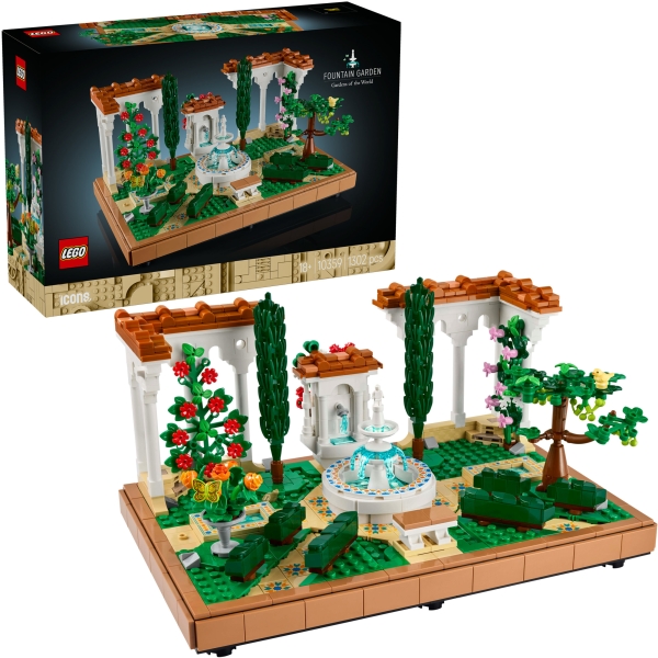LEGO 10359 Icons Springbrunnengarten