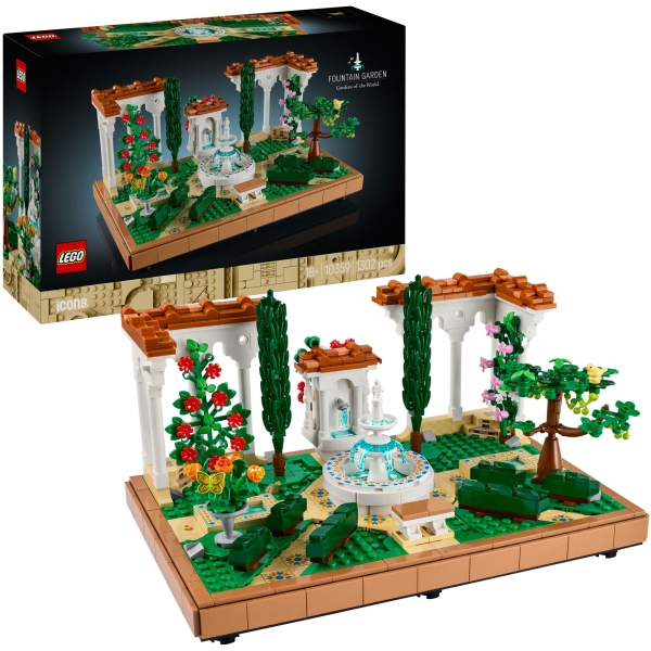 LEGO 10359 Icons Springbrunnengarten