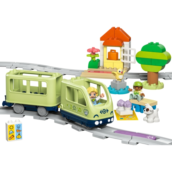 LEGO 10427 DUPLO Town Interaktive Abenteuer-Eisenbahn
