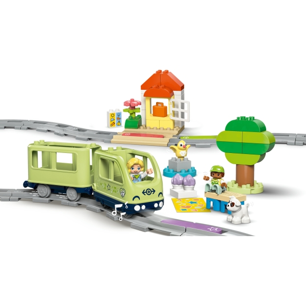 LEGO 10427 DUPLO Town Interaktive Abenteuer-Eisenbahn