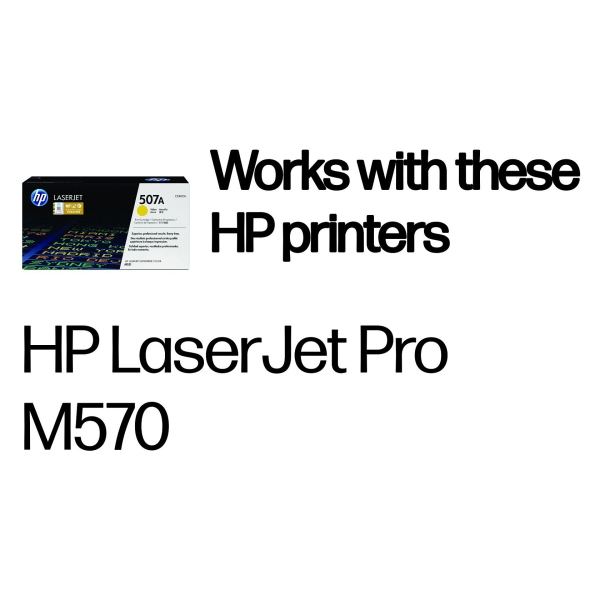 HP Toner 507A CE402A Gelb