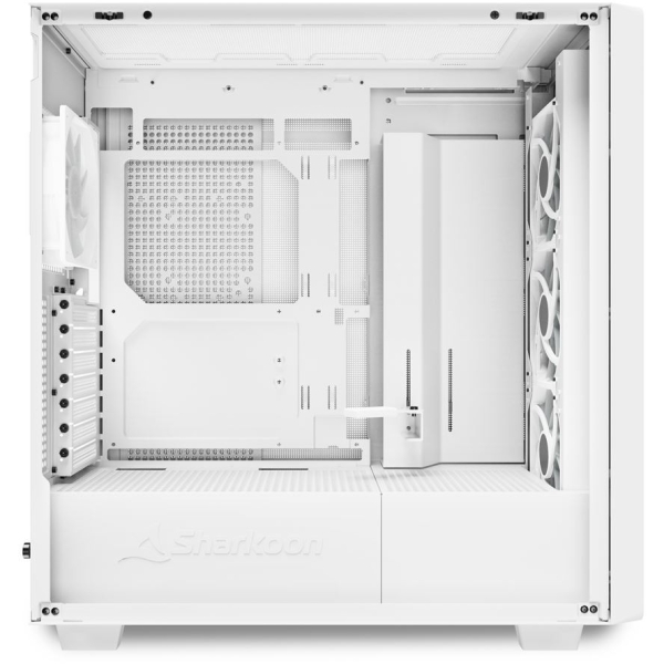 Sharkoon Rebel C70G RGB ATX 1xGlas White