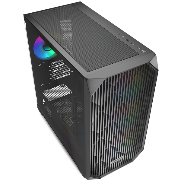 Sharkoon MK3 RGB Micro-ATX 1xGlas Black
