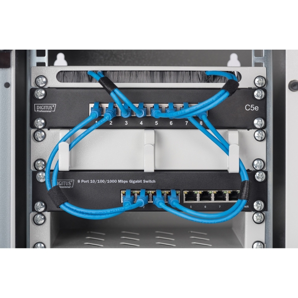DIGITUS Switch 8-Port Gigabit Unmanaged schwarz
