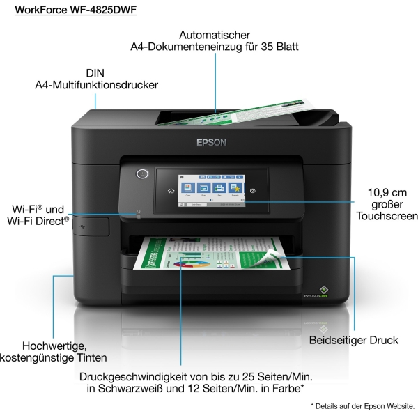 T Epson WorkForce Pro WF-4825DWF