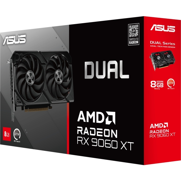 RX 9060 XT 8GB ASUS DUAL GDDR6