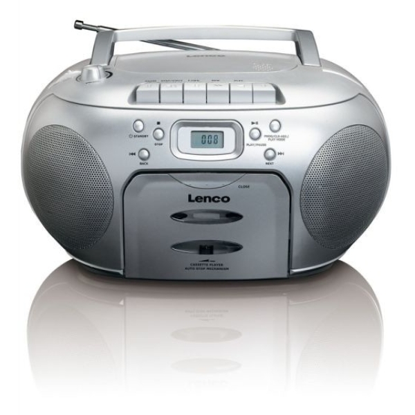 Lenco SCD-420 silber