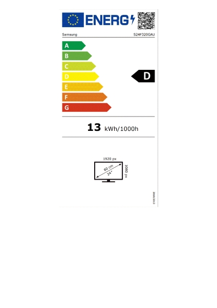 Samsung Monitor S24F320GAU (LS24F320GAUXEN)