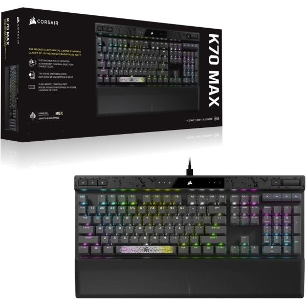 K70 MAX RGB Magnetic-Mechanical Gaming Keyboard