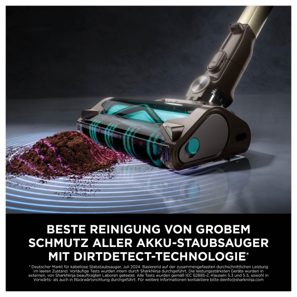 Shark IP3256EUT Akku-Stielstaubsauger Espresso