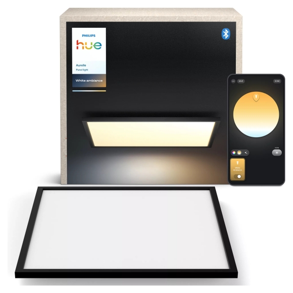 Philips Hue Aurelle Panelleuchte SQ XL black