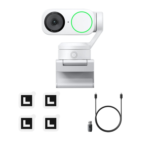 Insta360 Link2 Webcam Arctic White
