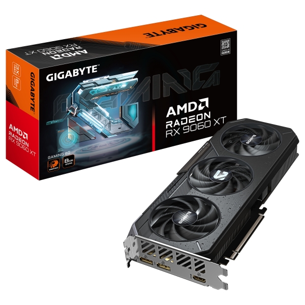 RX 9060 XT 8GB Gigabyte Gaming GDDR6