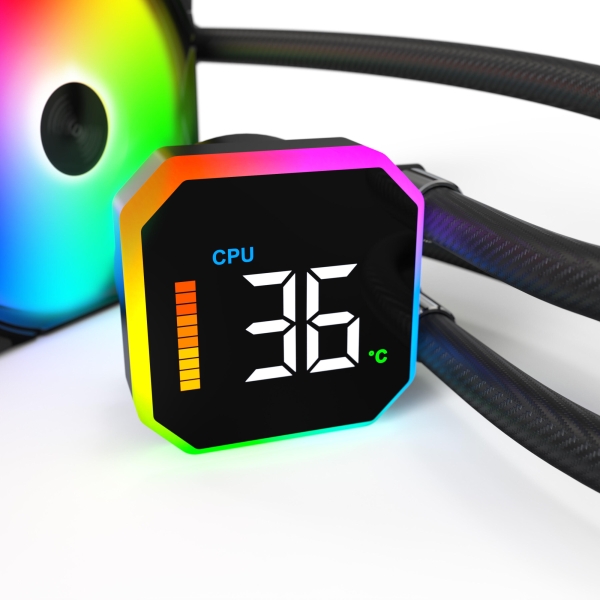 K Montech HyperFlow Digital 360 Black