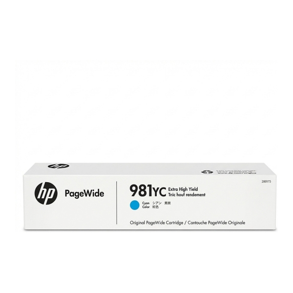 HP INK CARTRIDGE 981Y CYAN