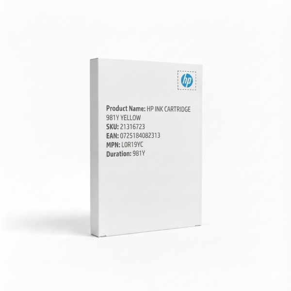 HP INK CARTRIDGE 981Y YELLOW