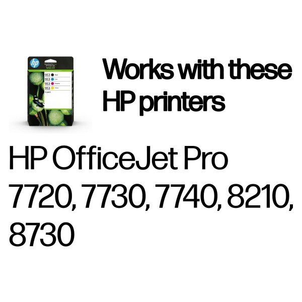 HP 953 CMYK ORIGINAL INK