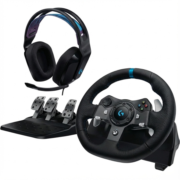 Logitech G920 EU + G335 Black