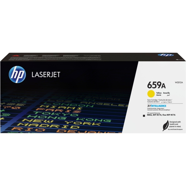 HP Toner 659A W2012A Gelb