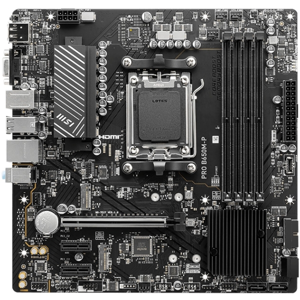 AM5 MSI B650M-P PRO mATX