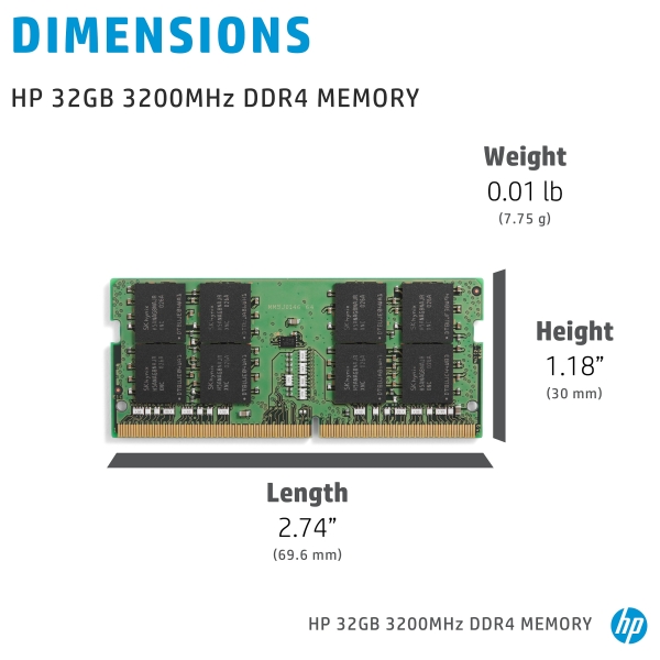 32GB HP 3200 MHz Arbeitsspeicher