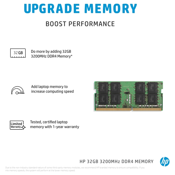 32GB HP 3200 MHz Arbeitsspeicher