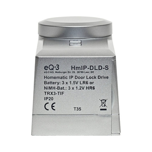 Homematic IP Türschlossantrieb. silber