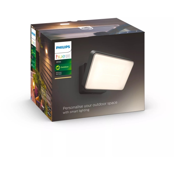 Philips Hue White Welcome Flutlicht schwarz 2300lm