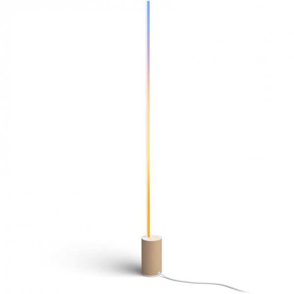 Philips Hue Gradient Signe Oak Stehleuchte 1800lm