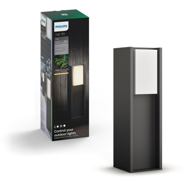 Philips Hue Turaco Sockel Anthr HueWh 800lm
