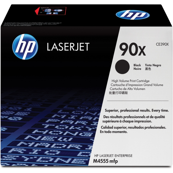 HP Toner 90X CE390X Schwarz Hohe Kapazität