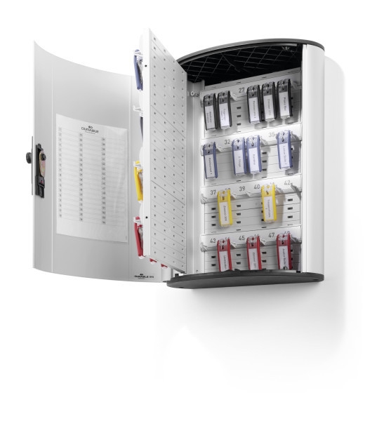 DURABLE Schlüsselkasten KeyBoxCode48 Zahlenschloss silber