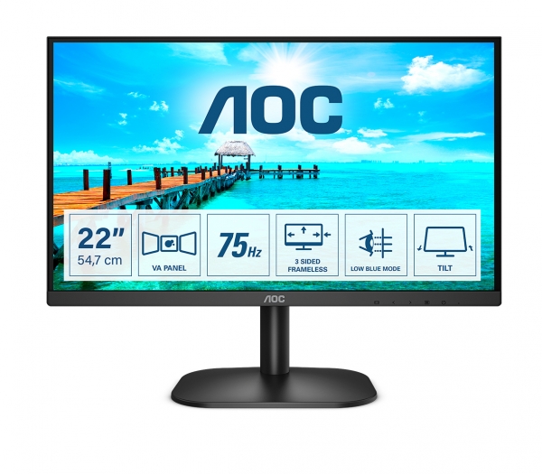 AOC 54,6cm (21,5) 22B2H     16:09 HDMI  black