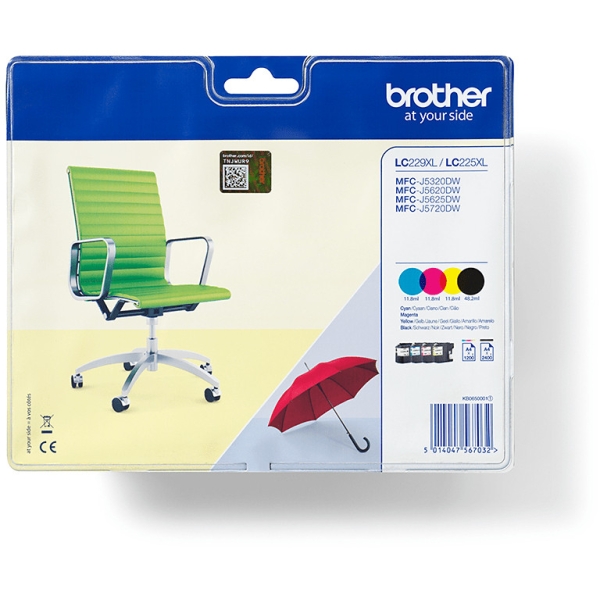 Brother LC-229XLVALBPDR MultiPack
