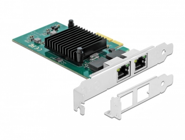 DELOCK PCI Express x4 Karte 2 x RJ45 Gigabit LAN i82576