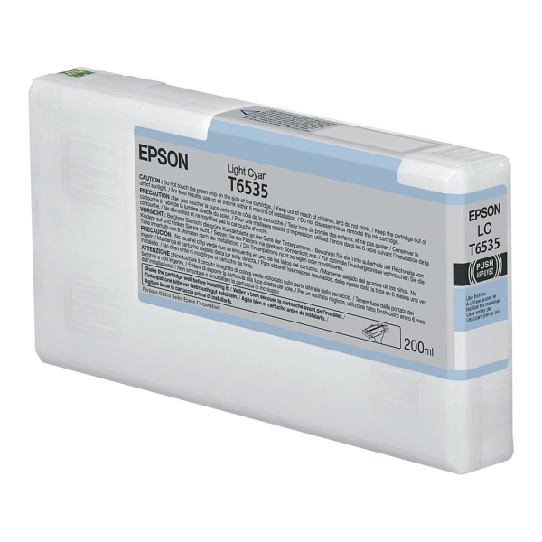 EPSON T6535 Tinte hell cyan Standardkapazitt 200ml