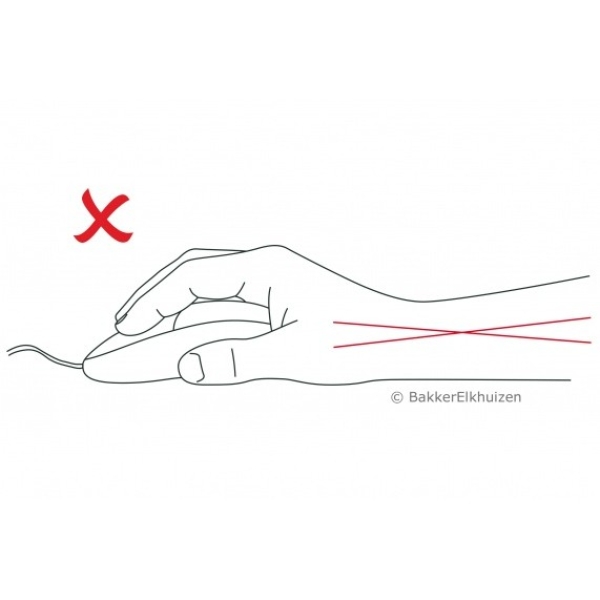 Evoluent BakkerElkhuizen4 Rechtshänder/6 Tasten/kabellos/klein