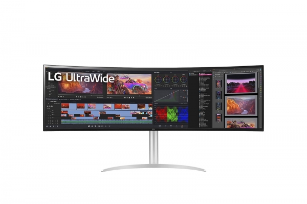 LG 49 49WQ95X-W UltraWide QHD HDMI DP USB IPS 32:9 weiß (Speditionsversand)