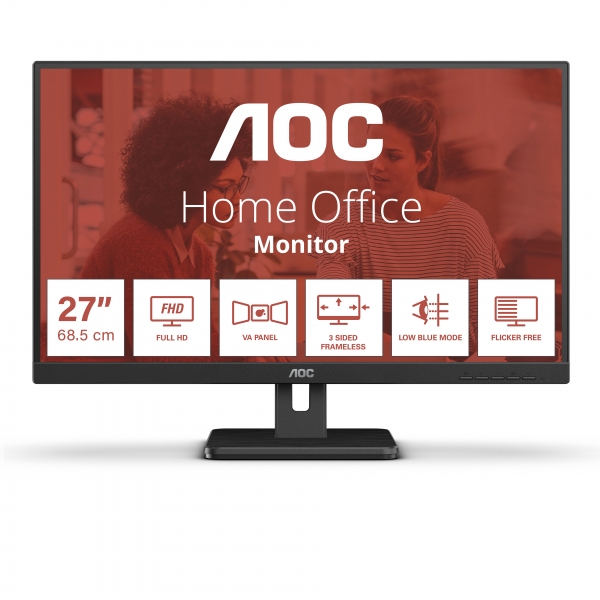 AOC 68,6cm (27)   27E3UM    16:09 HDMI+DP+USB  VA black retail