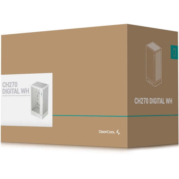 Midi DeepCool CH270 DIGITAL White