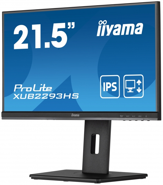 IIYAMA 54.6cm (21,5) XUB2293HS-B5  16:9  HDMI+DP IPS Lift retail