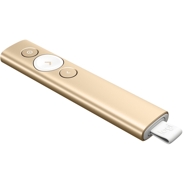 Logitech wireless Presenter Spotlight Gold